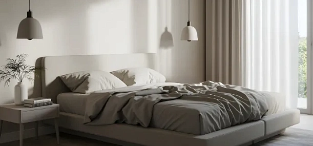 SPC с древесными структурами для спален и гостиных.